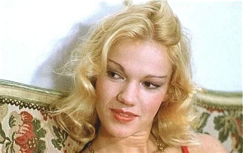 Brigitte Lahaie (born Brigitte Lucie Jeanine Van Meerhaeghe; 12 October 1955) is a French radio talk show host, mainstream film actress and former pornographic actress. She performed in erotic films from 1976 through 1980 and is a member of the XRCO Hall of Fame . 